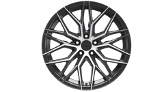 9.0*21-5*112 ET30 66.6 Titanium Silver VALENCIA