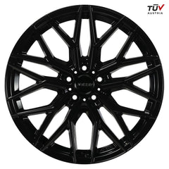 9.5x19 Zoll 5x112 ET37 73.1 Glossy Black ARCEO VALENCIA