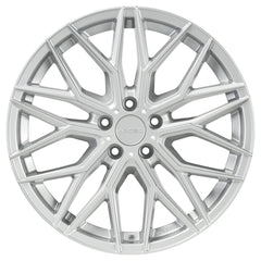 9.5x19 Zoll 5x112 ET45 73.1 White Silver ARCEO VALENCIA