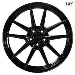 8.5x19 Zoll 5x120 ET38 72.6 Glossy Black  ARCEO MONACO