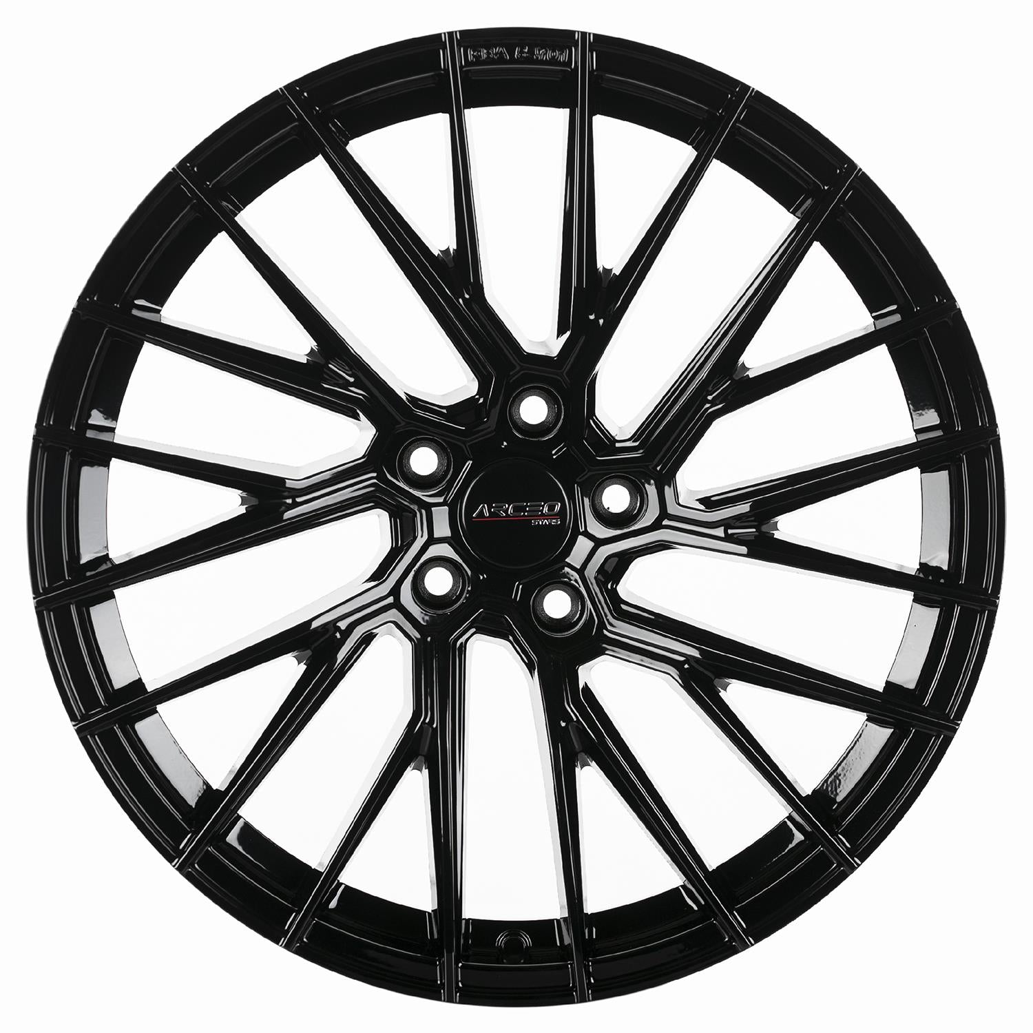 19 Zoll Arceo ASW02 ET35 5x112 Black Velgen Foor Audi A4 A5 BMW Mercedes A B C-Klasse