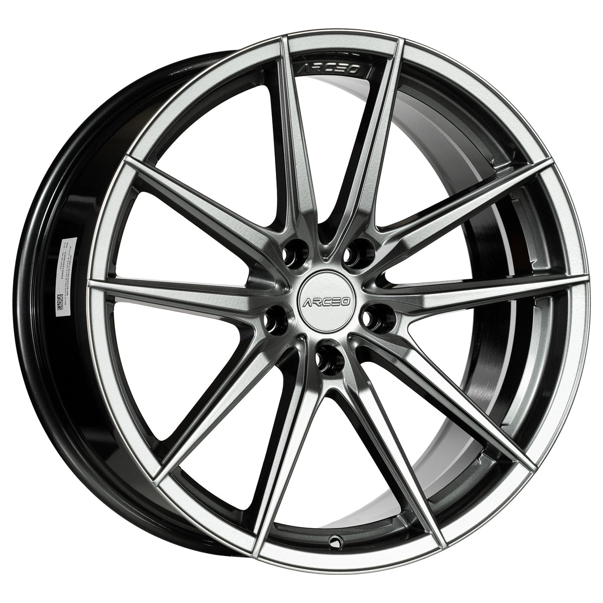 ARCEO 8.5*19-5*112 ET45 73.1 Hyper Black MONACO Velgen TUV