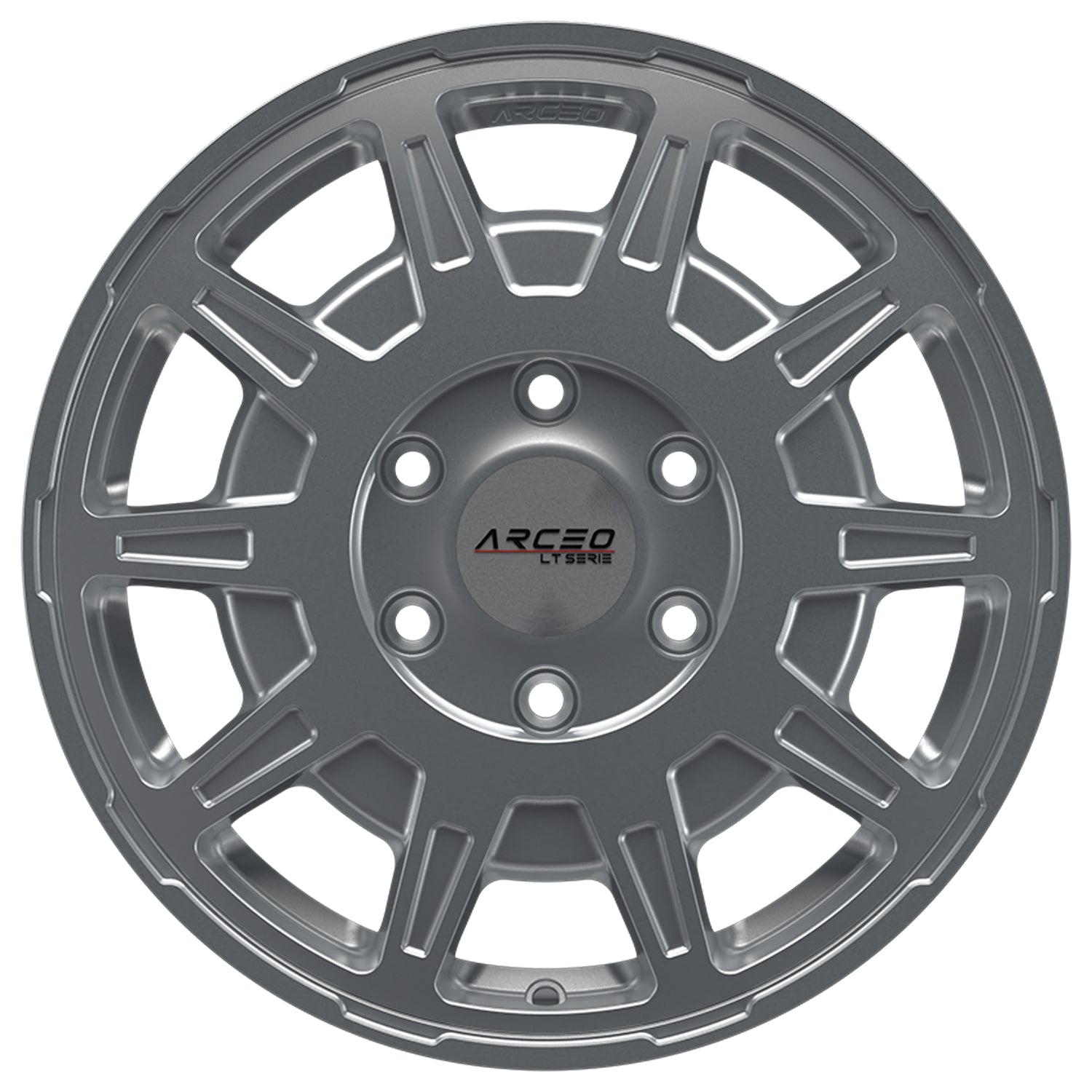 ARCEO LT-1 6.5x16-5x160 ET60 65.1 Silver Aluvelgen