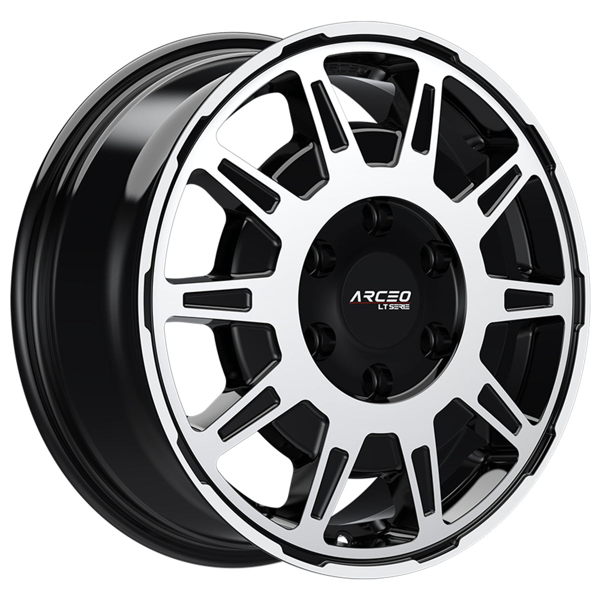 ARCEO LT-1 6.5*16-6*130 ET62 84.1 Black Diamond ALUVELGEN