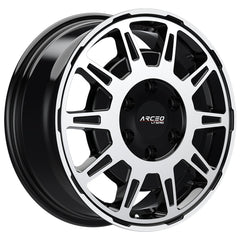 ARCEO LT-1 6.5x16-5x160 ET60 65.1 Black Diamond Aluvelgen