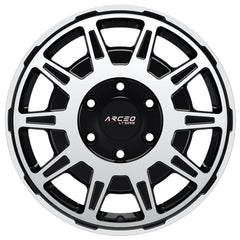 ARCEO LT-1 6.5*16-6*130 ET62 84.1 Black Diamond Aluvelgen