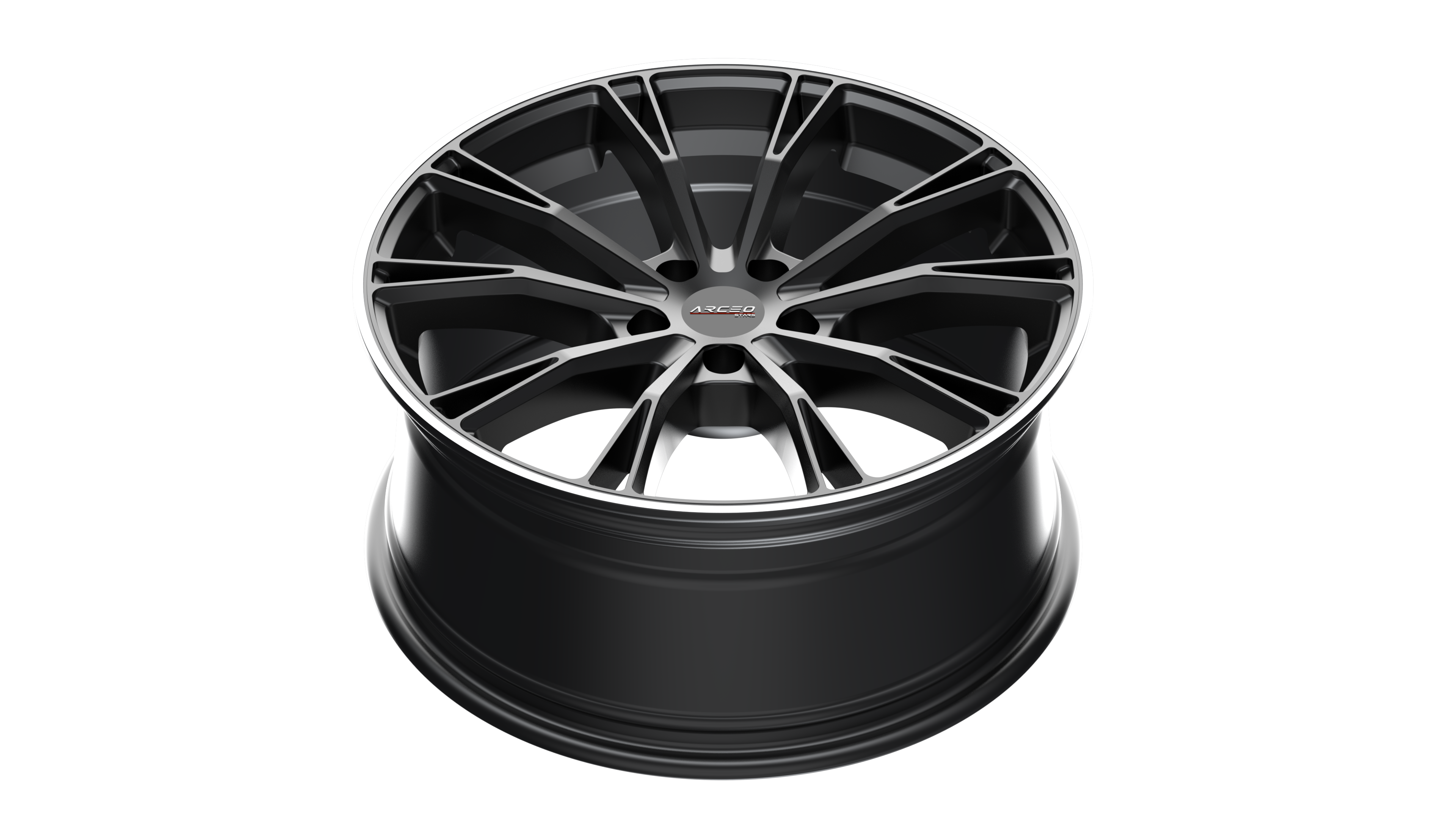 8.5*19-5*112 ET35 66.45 Matt BlackLip Diamond(TUV)