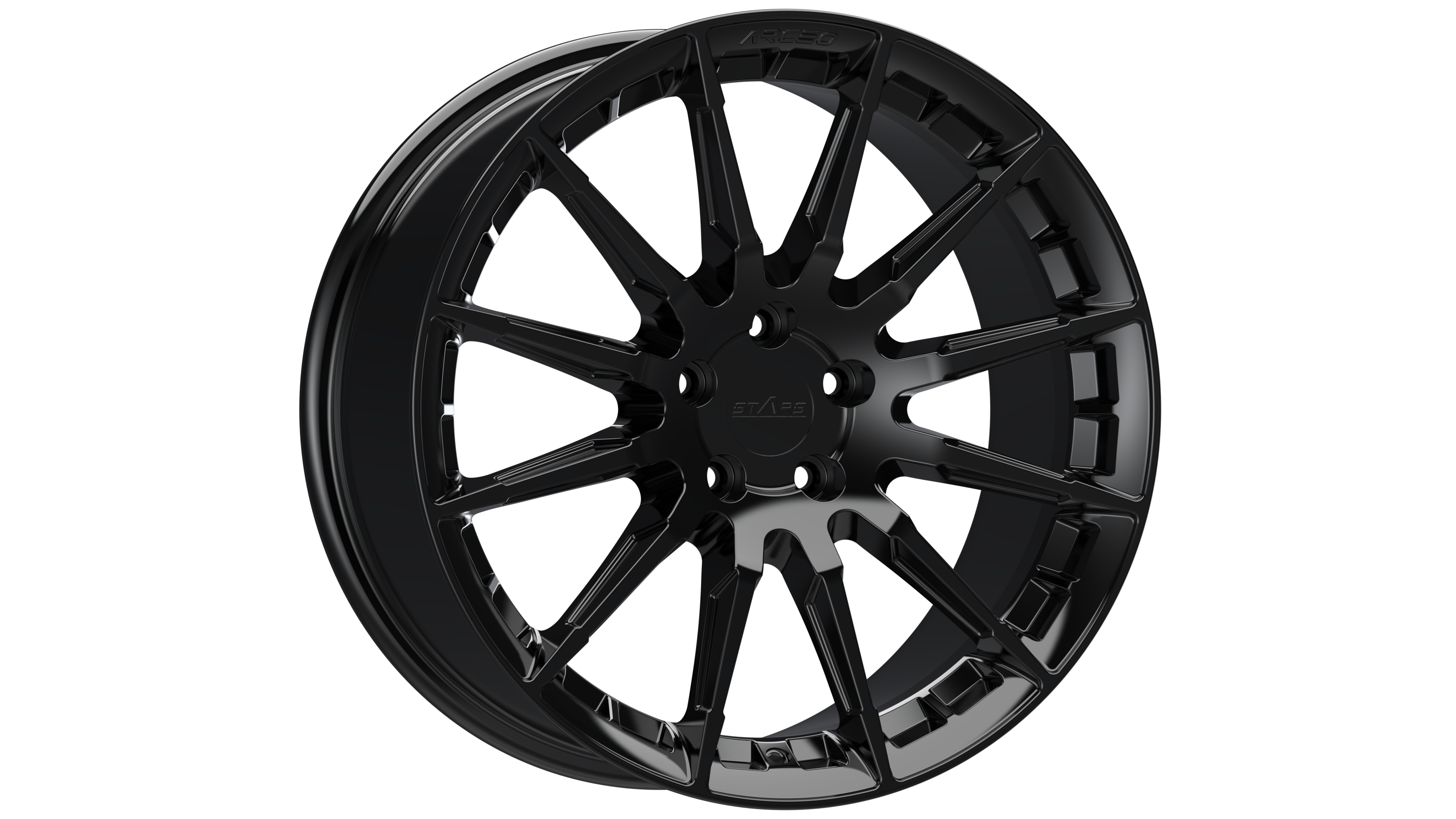 8.0*19-5*112 ET40 73.1 Glossy Black ASW03