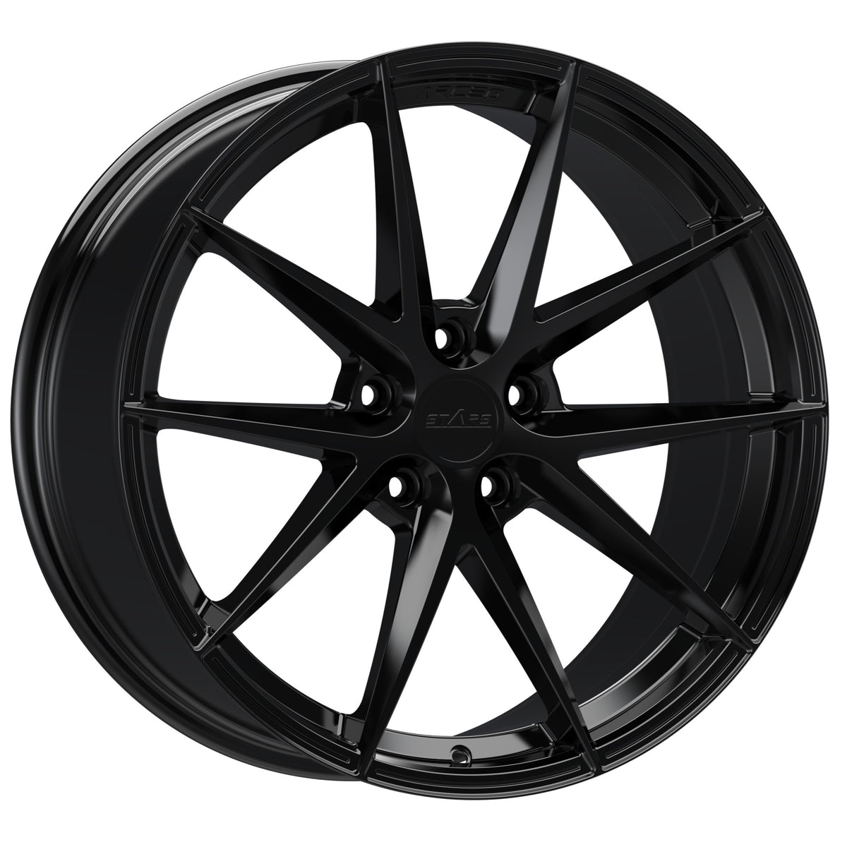 8.5*20-5*112 ET30 66.6 Glossy Black VEGA