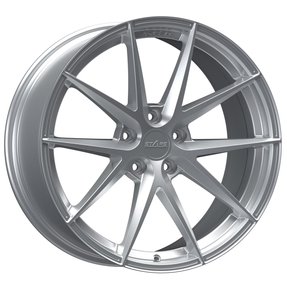 9.5*20-5*112 ET45 66.6 Full Silver VEGA
