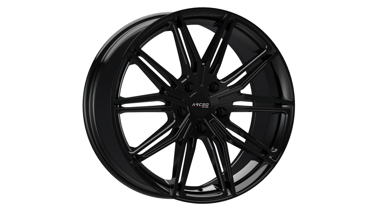 9.0*19-5*120 ET42 72.6 Gloss Black ASW05