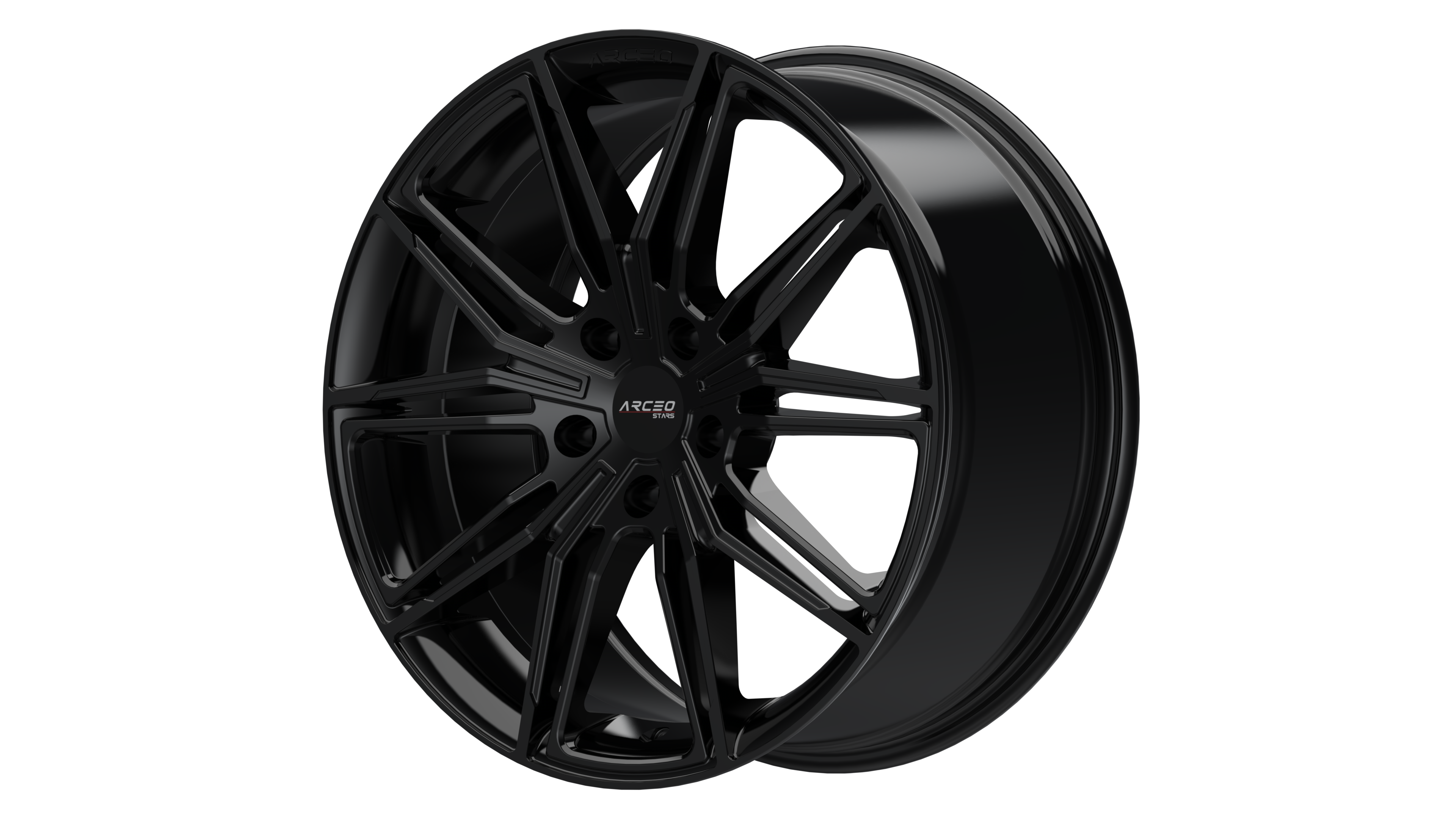 8.0*19-5*120 ET35 72.6 Gloss Black ASW05