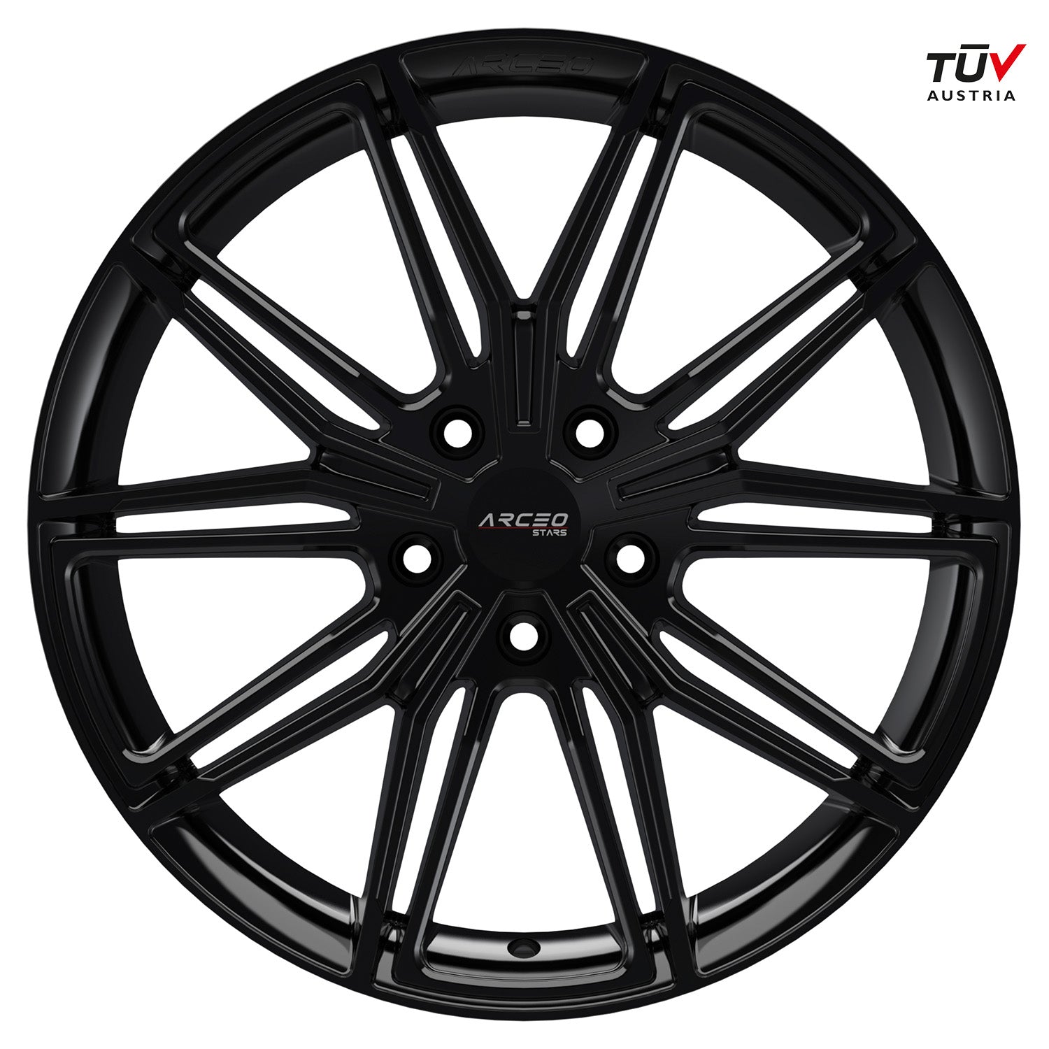 ARCEO ASW05 8.0x19-5x120 ET35 72,6 Black Aluvelgen