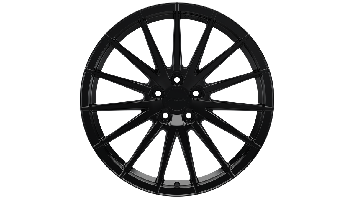 9.5*19-5*112 ET37 73.1 Glossy Black LISBON