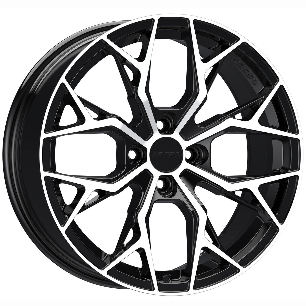 7.5*17-4*108 ET35 63.4 Black Diamond M01 ROMA