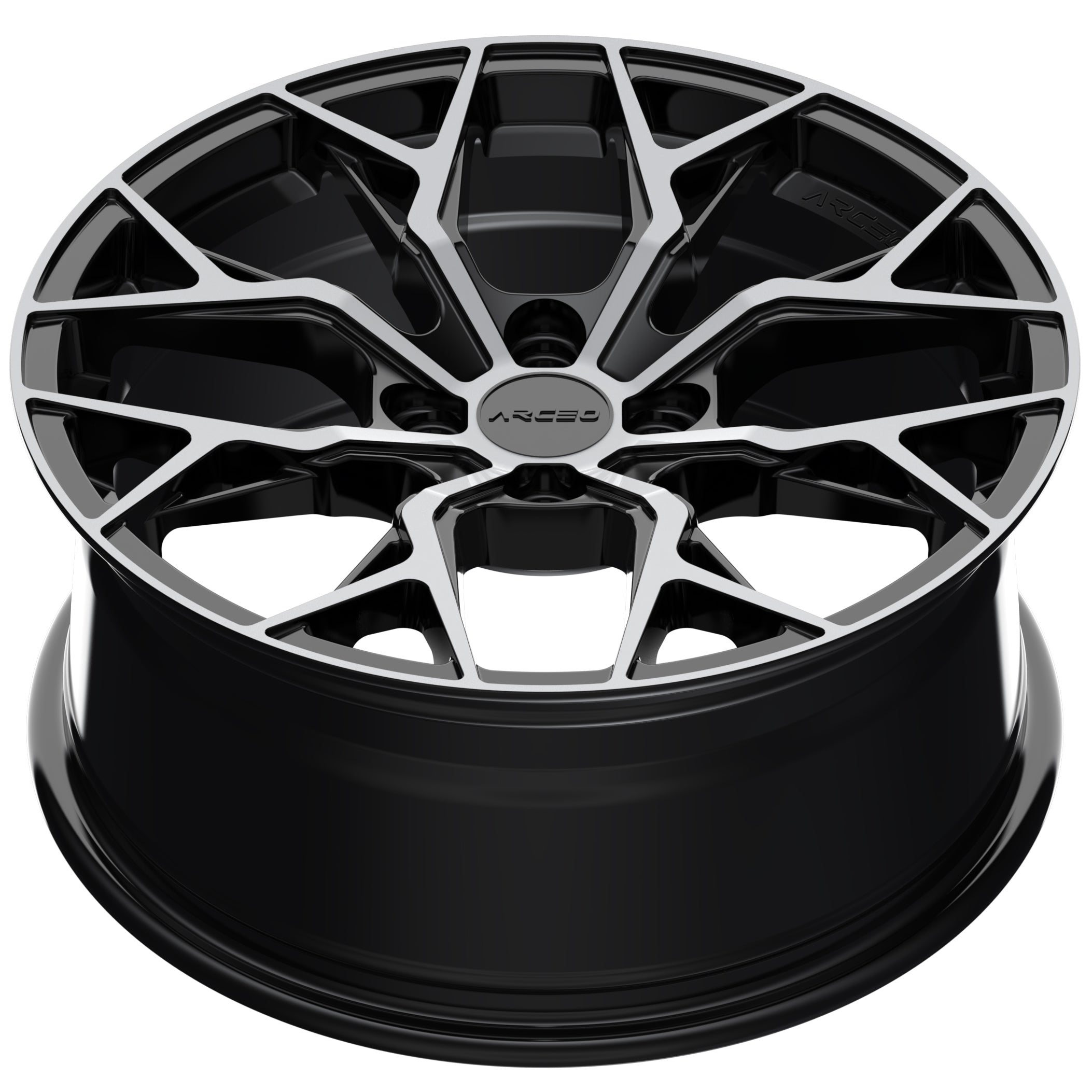 7.5*17-4*100 ET35 73.1 Black Diamond M01 ROMA