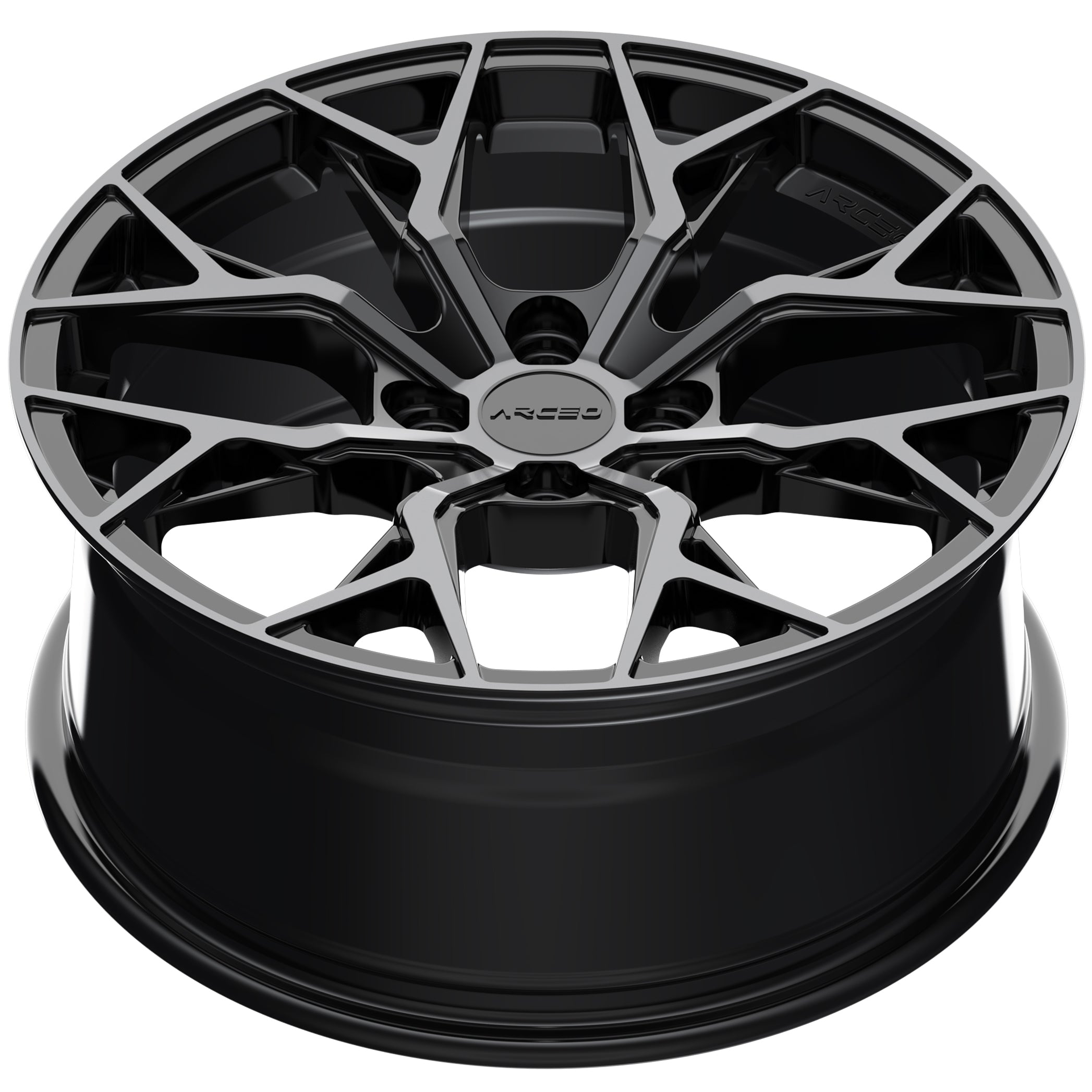 7.5*17-4*100 ET35 73.1 Black Tint M01 ROMA