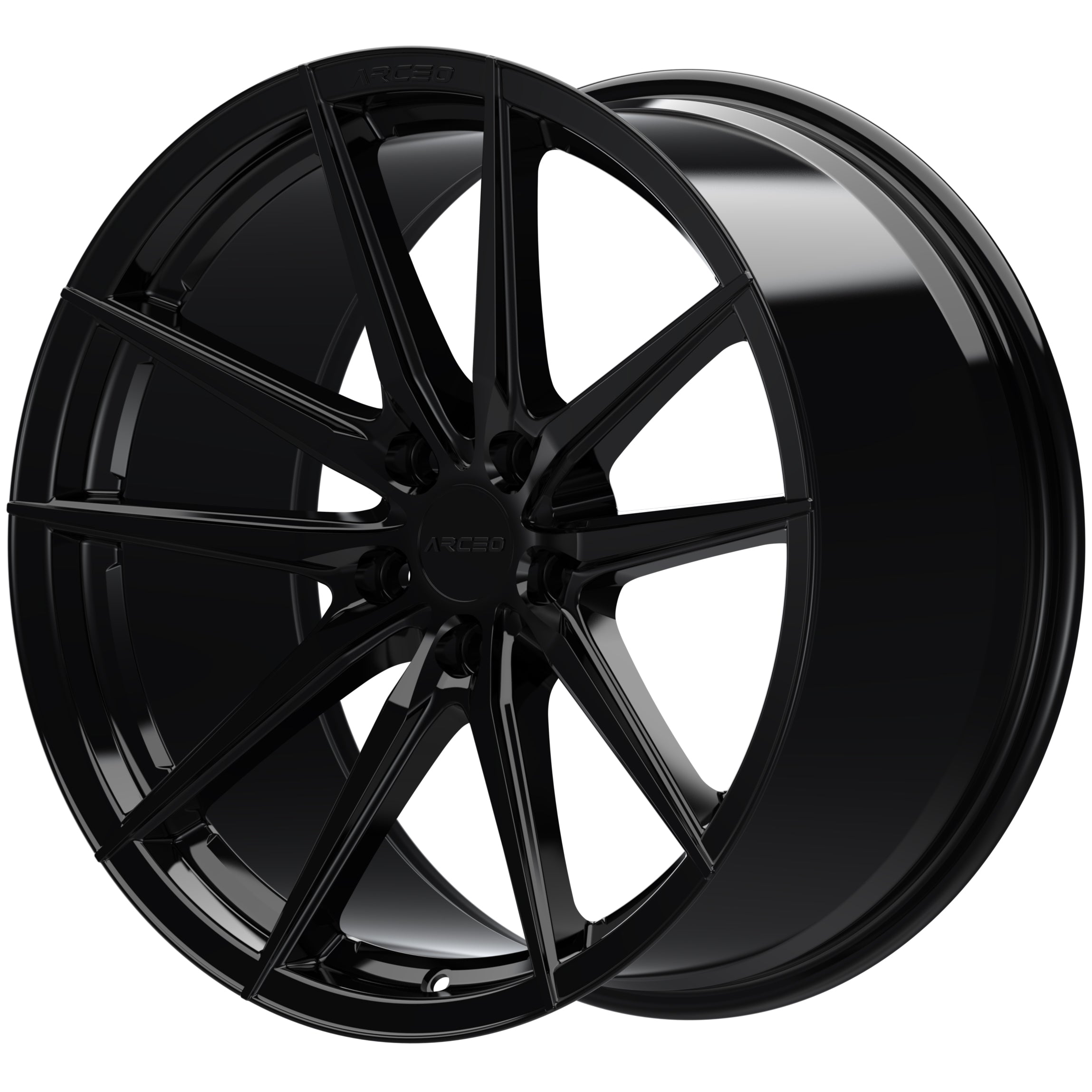 9.5*19-5*120 ET37 72.6 Glossy Black MONACO