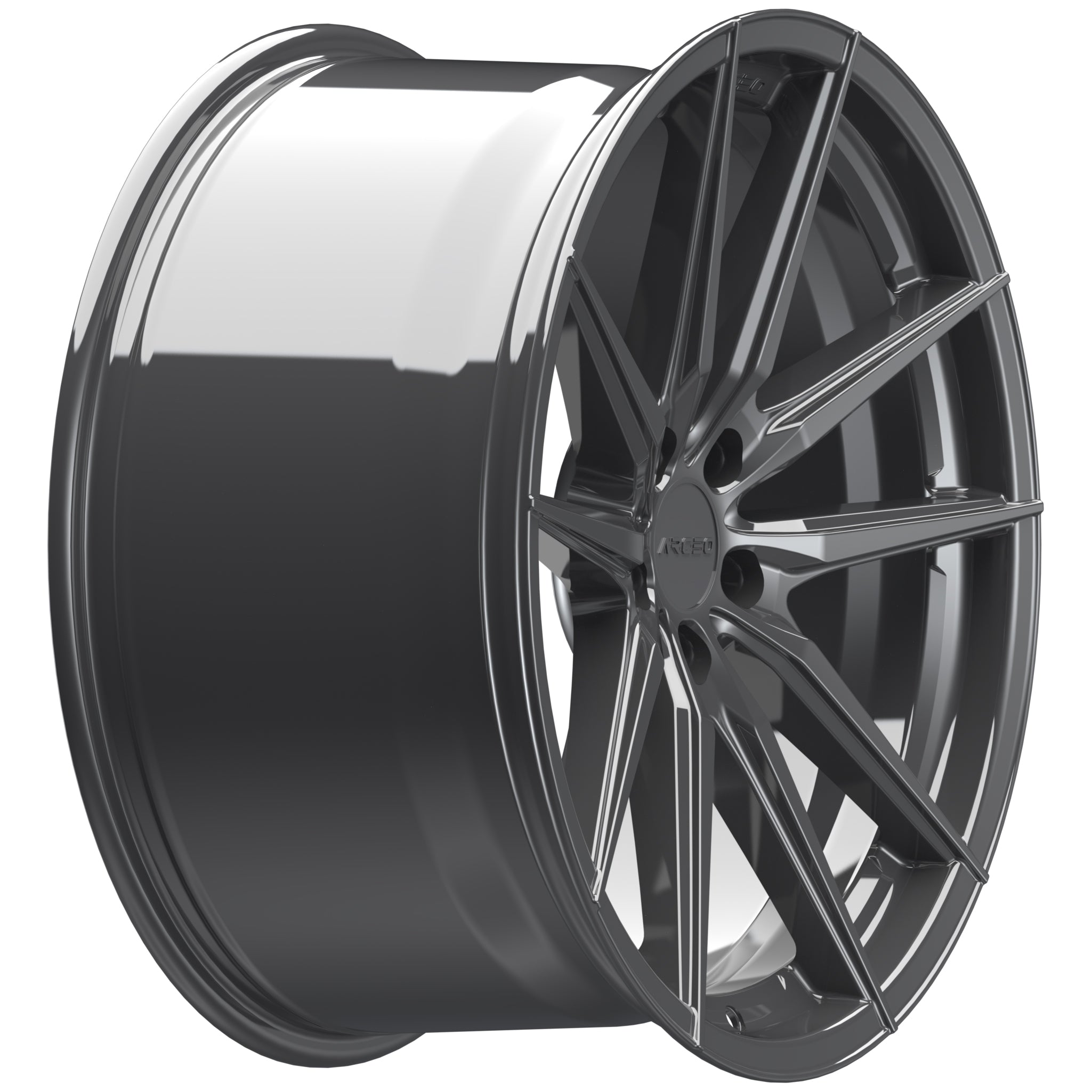 9.5*19-5*120 ET37 72.6 Glossy Titan MONACO