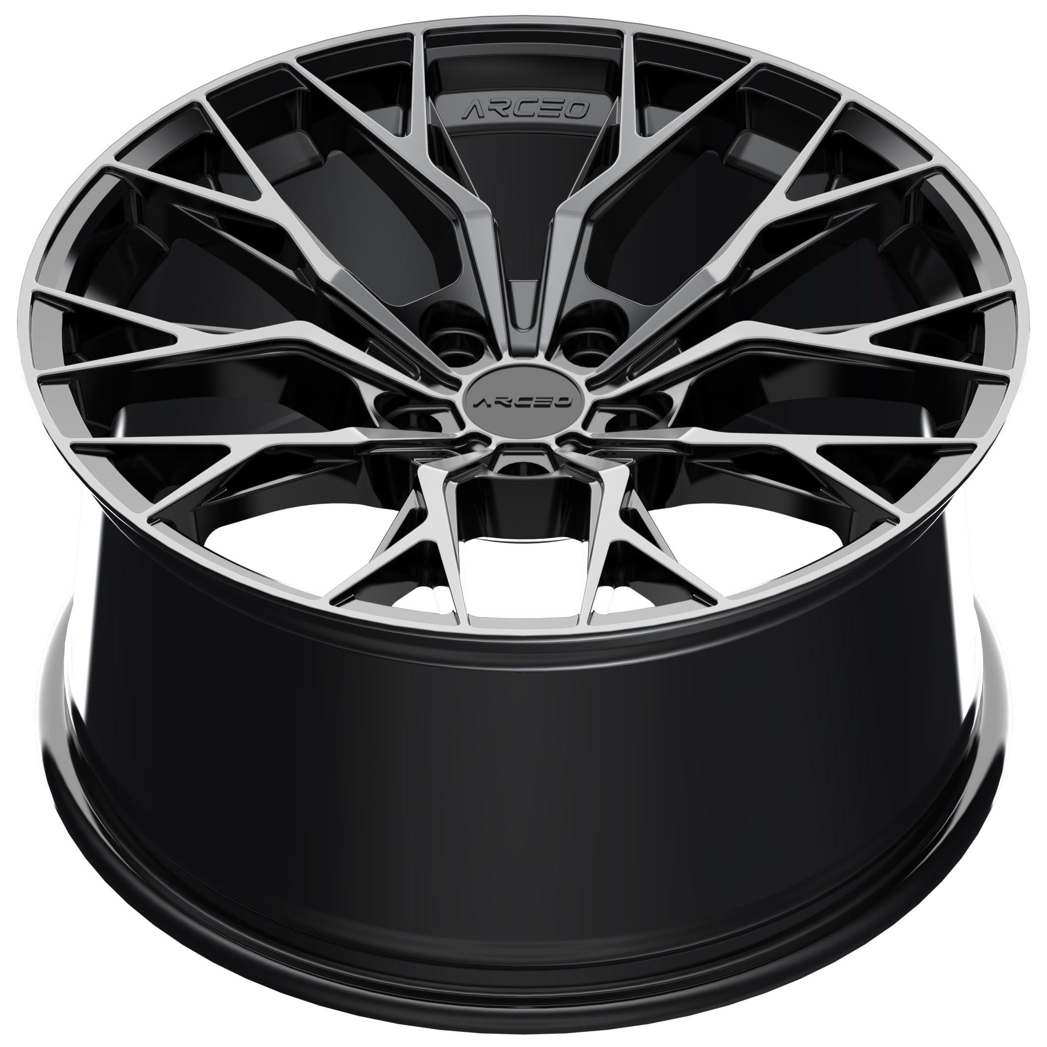 9.5*19-5*114.3 ET42 73.1 Black Tint ROMA