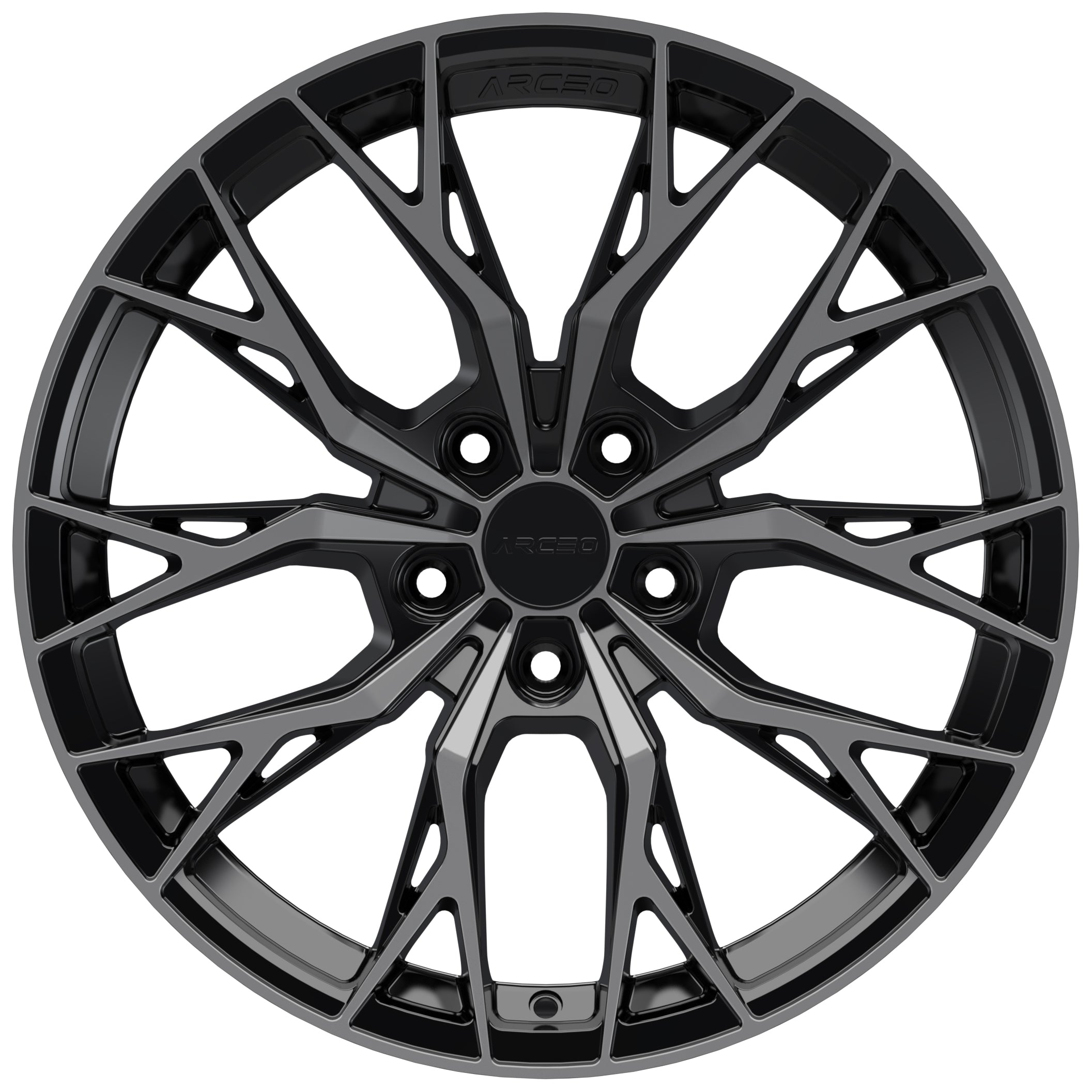 9.0*20-5*112 ET35 66.6 Black Tint ROMA