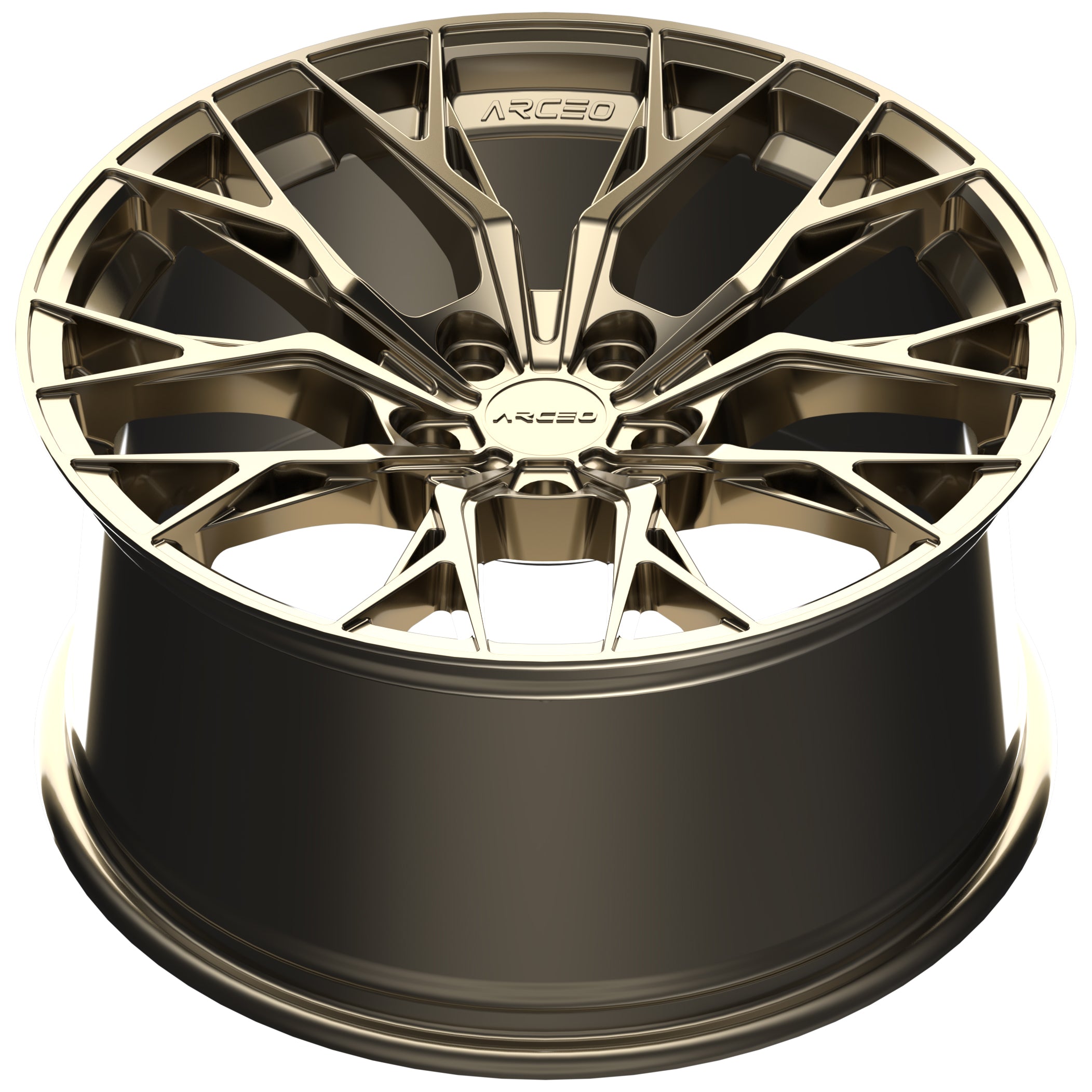 9.5*19-5*114.3 ET42 73.1 Glossy Bronze ROMA