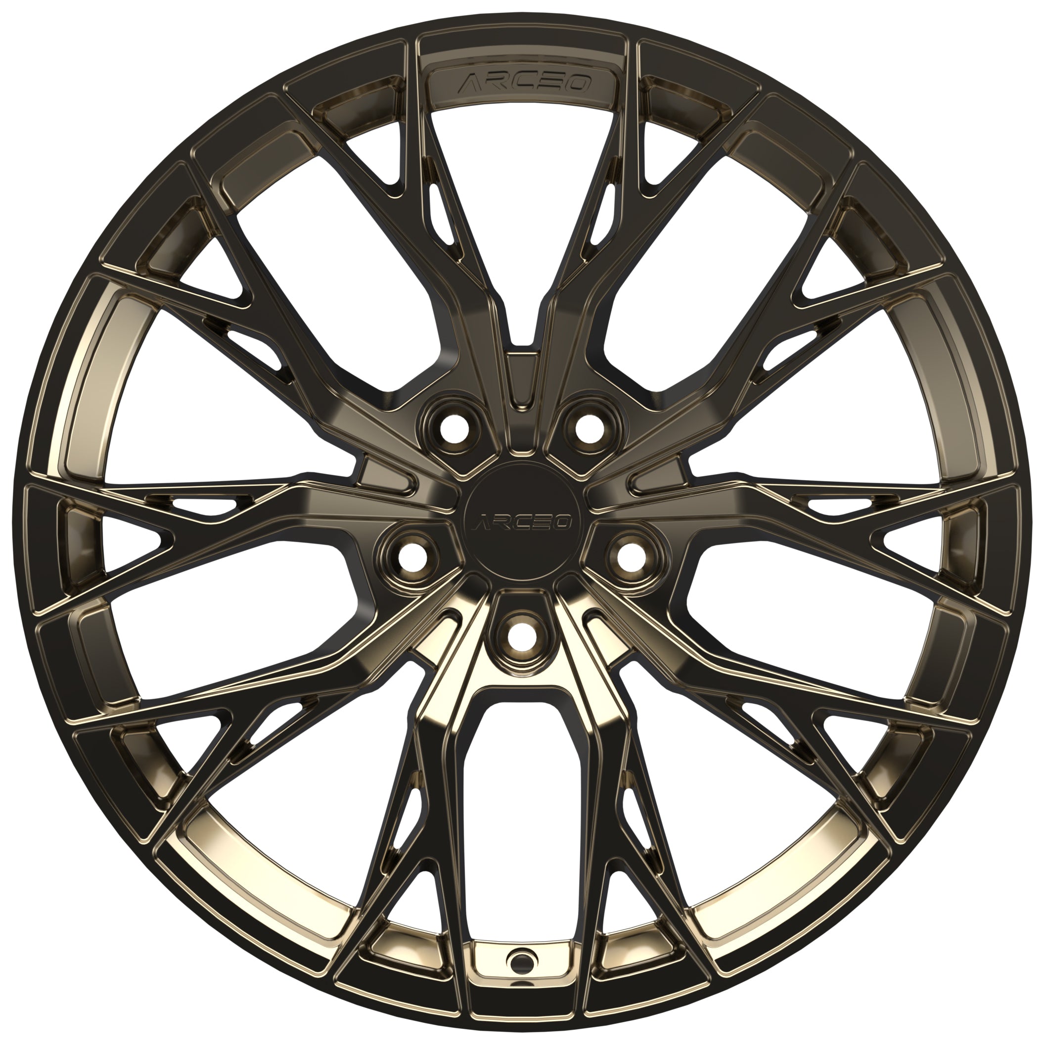 9.5*19-5*114.3 ET42 73.1 Glossy Bronze ROMA
