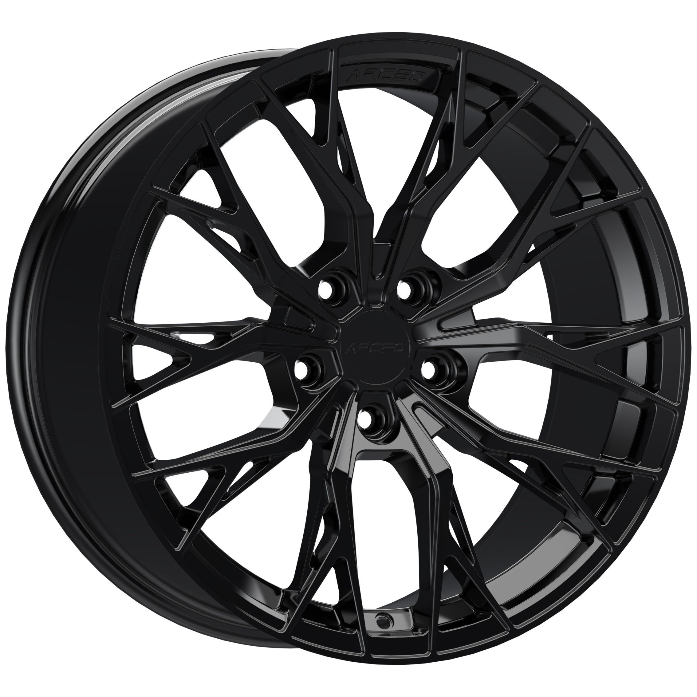 10.0*20-5*112 ET40 66.6 Gloss Black ROMA