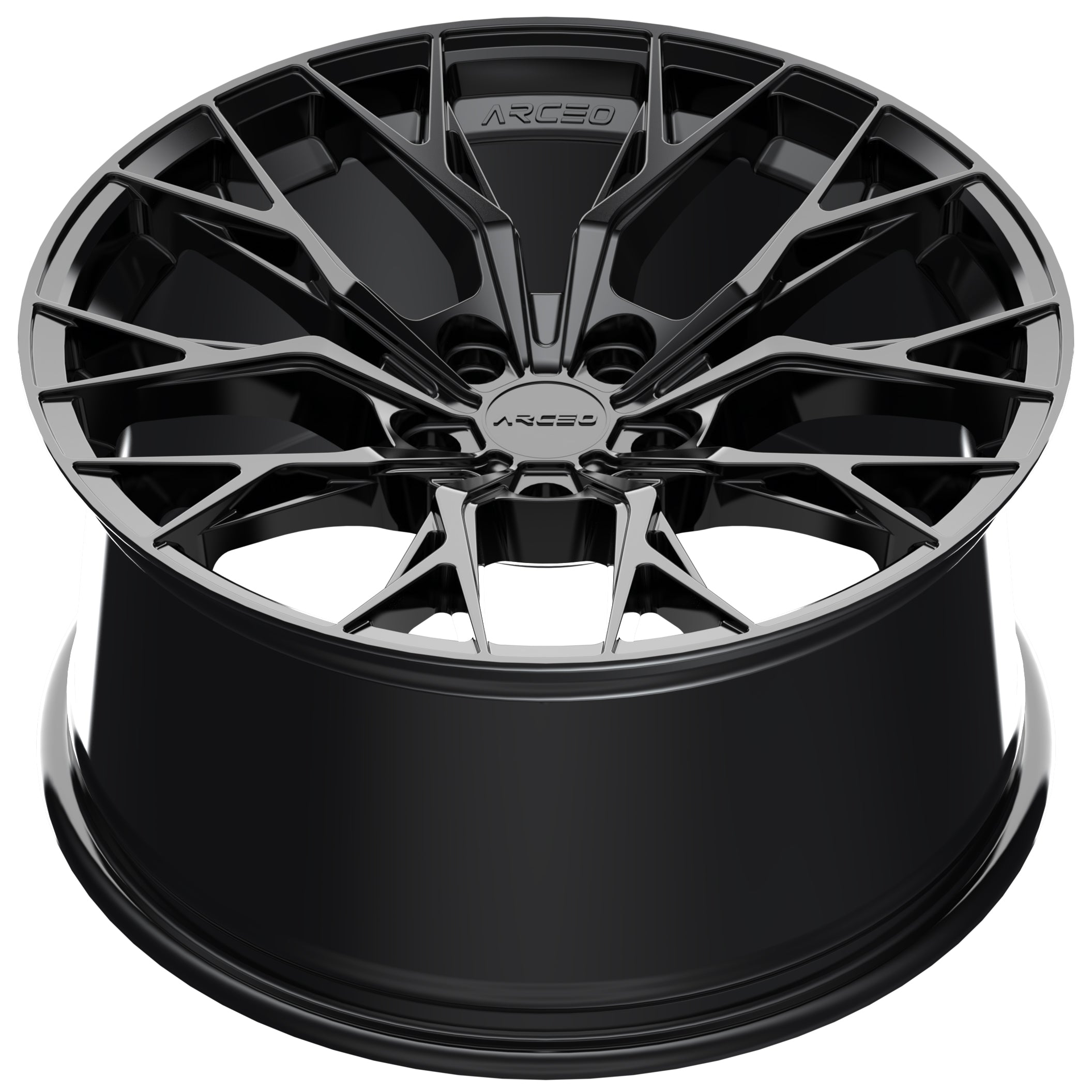 10.0*20-5*112 ET40 66.6 Gloss Black ROMA