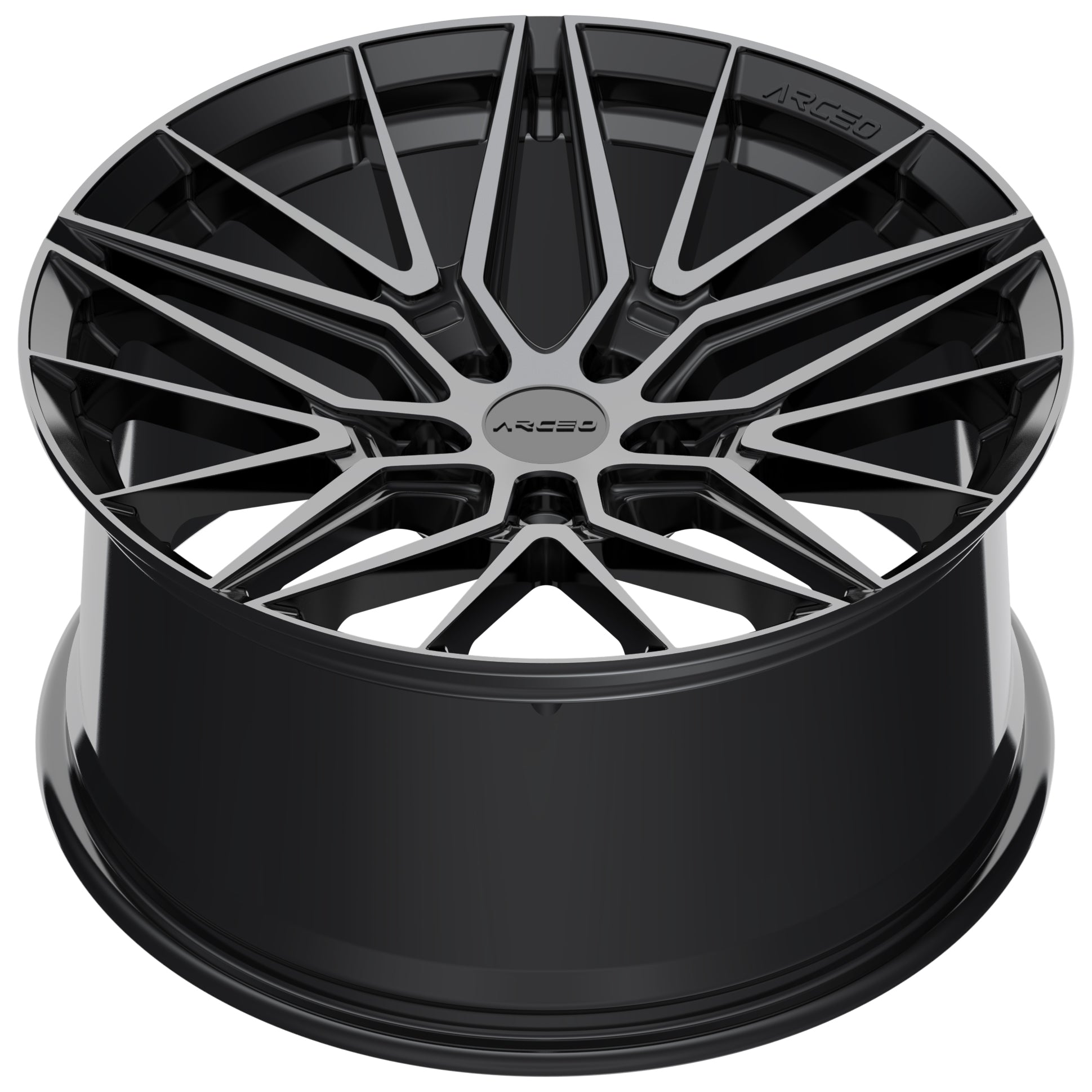 8.5*19-5*112 ET38 73.1 Black Tint SEVILLA