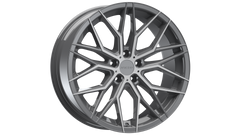9.0*21-5*112 ET30 66.6 Titanium Silver VALENCIA