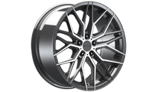 9.0*21-5*112 ET30 66.6 Titanium Silver VALENCIA