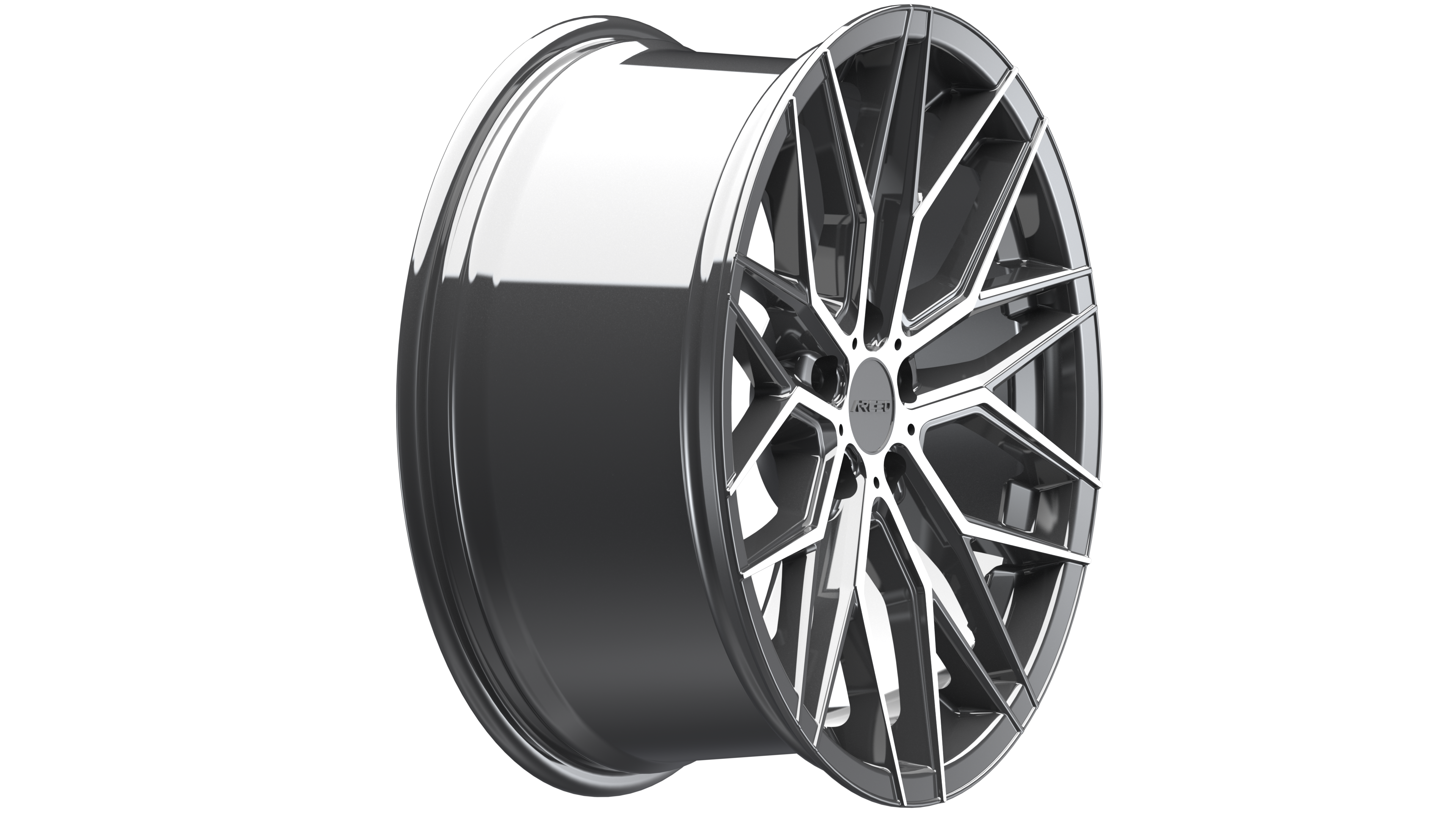 9.0*21-5*112 ET30 66.6 Titanium Silver VALENCIA
