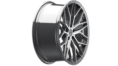 9.0*21-5*112 ET30 66.6 Titanium Silver VALENCIA