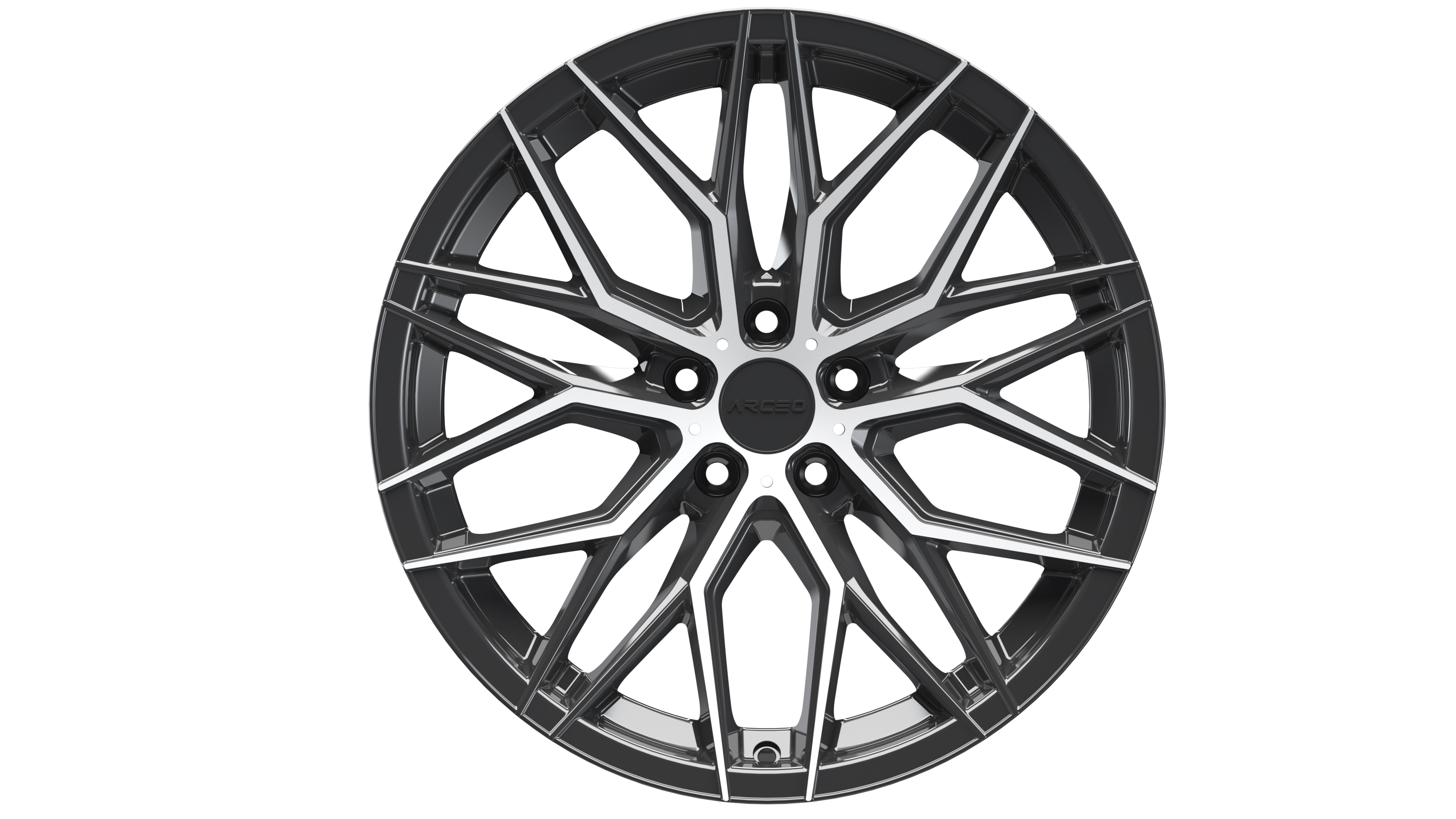 9.0*21-5*112 ET30 66.6 Titanium Silver VALENCIA