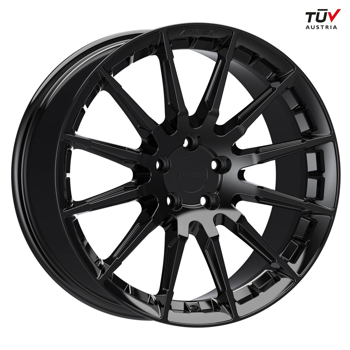 ARCEO WHEELS ASW03 9.0*19-5*112 ET42 73.1 Glossy Black Velgen