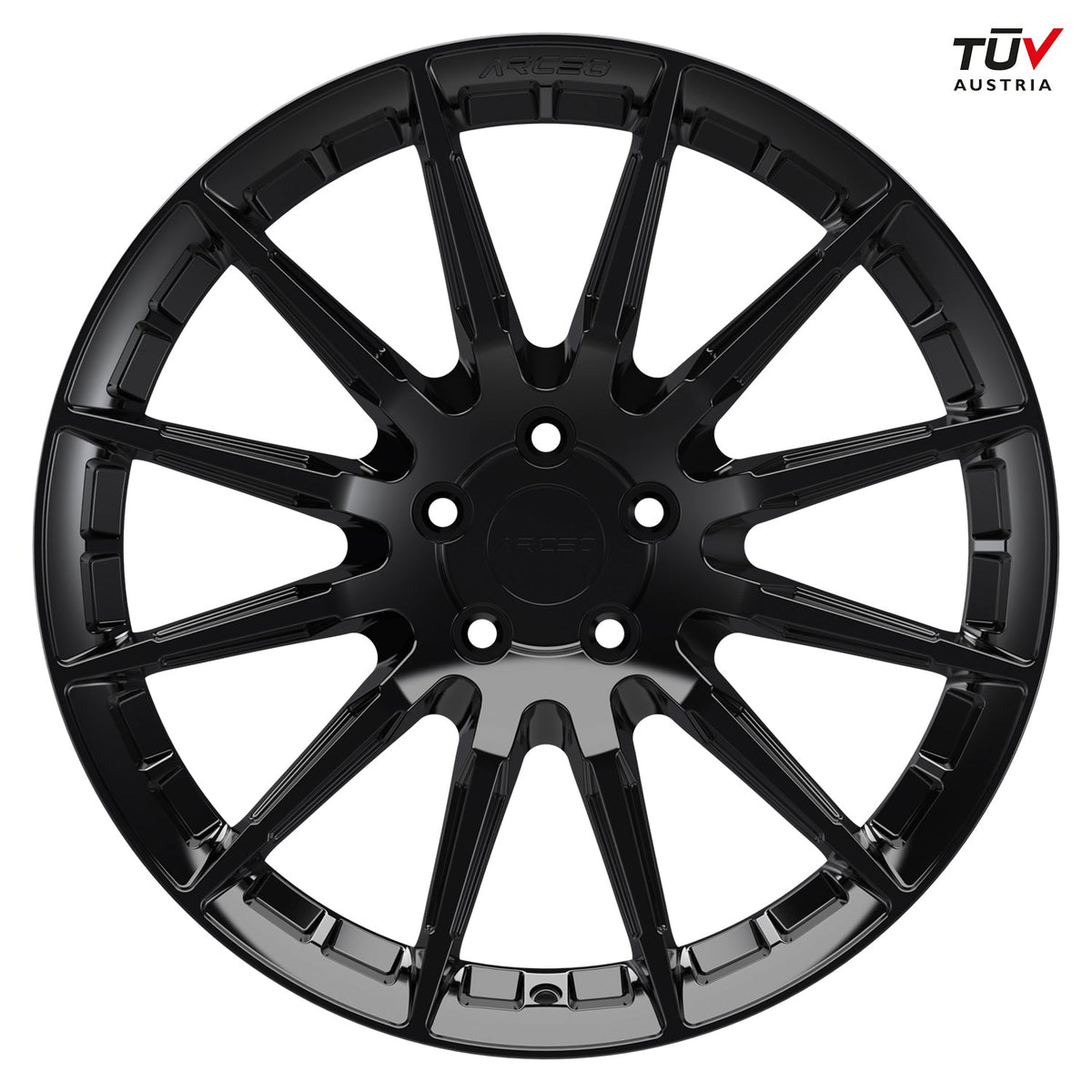 ARCEO WHEELS ASW03 8.0*19-5*112 ET30 73.1 GLOSSY BLACK VELGEN