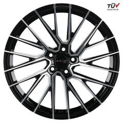 19 Zoll Arceo ASW02  5x108 ET45 Black Diamond Velgen für Ford Focus Peugeot 5008 Volvo XC60