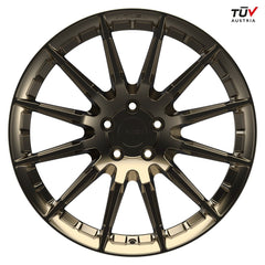 ARCEO WHEELS ASW03 8.0*19-5*112 ET40 73.1 GLOSSY BRONZE VELGEN BMW MERCEDES AUDI SEAT SKODA