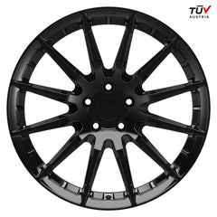 1 x ARCEO WHEELS ASW03 8.0*19-5*112 ET40 73.1 GLOSSY BLACK VELGEN