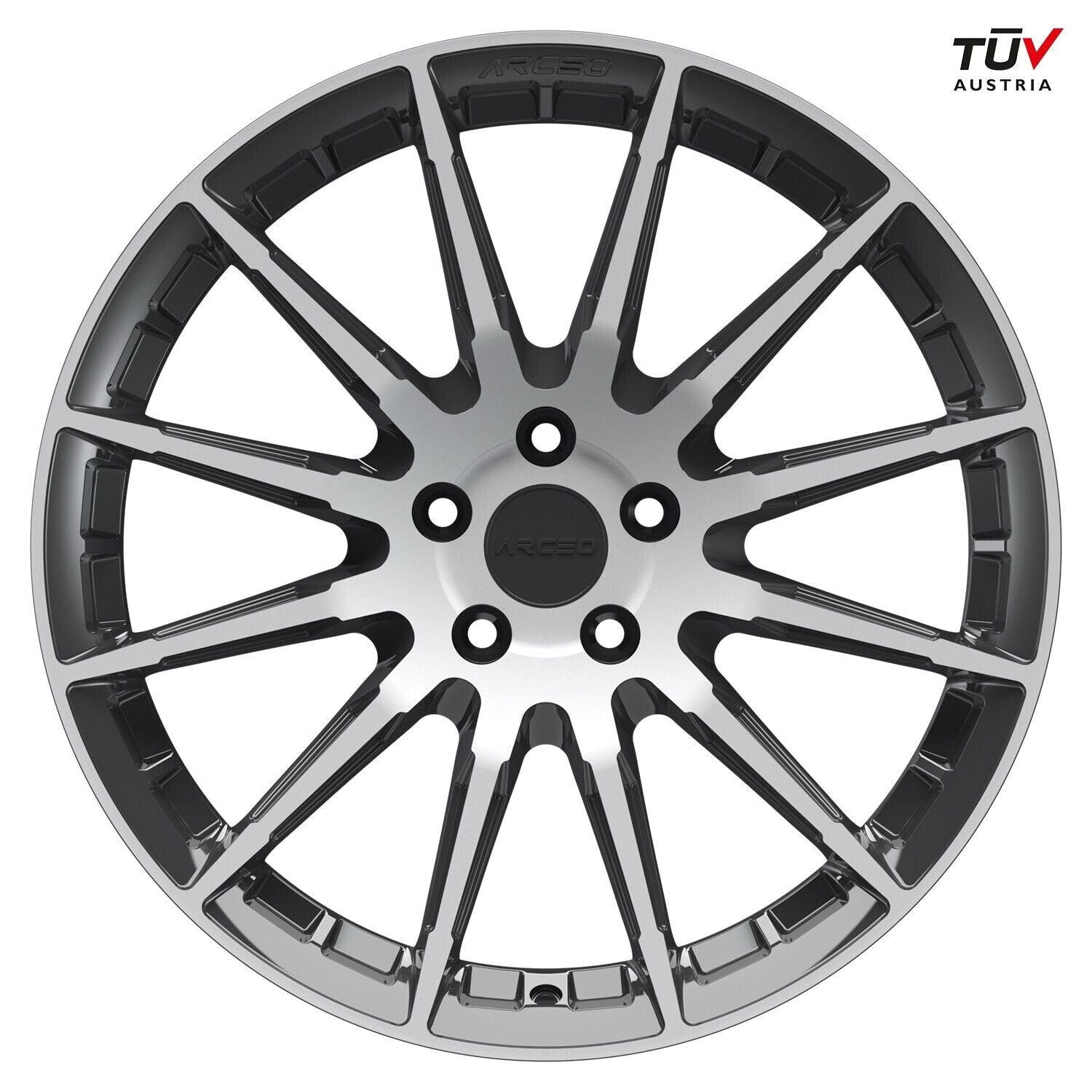 ARCEO WHEELS ASW03 8.0*19-5*108 ET40 73.1 TITAN DIAMOND VELGEN